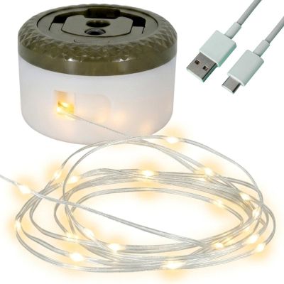 13. FLASHLIGHT CAMPING LAMP USB CHARGING REDCLIFFS