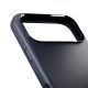 8. Puro Icon Mag Pro Liquid Silicone Case for iPhone 17 Pro, MagSafe Compatible, with Camera Protection and Aluminum Buttons - Dark Blue