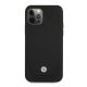 3. BMW Leather Perforate Case for iPhone 12 Pro Max - Black