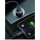 13. Baseus Golden Contactor Pro fast car charger USB Type C / USB 40 W Power Delivery 3.0 Quick Charge 4+ SCP FCP AFC + USB Type C cable - Lightning gray (TZCCJD-B0G)