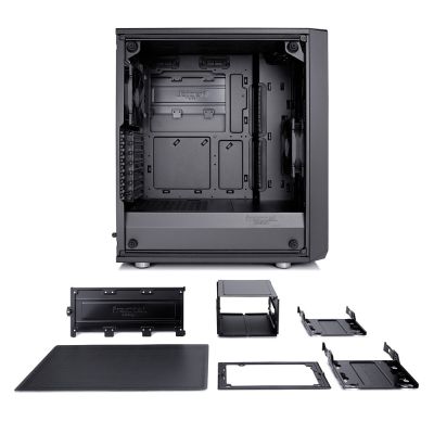 17. Fractal Design Meshify C Midi Tower Black