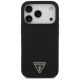 3. Guess Silicone Triangle Logo MagSafe Case for iPhone 17 Pro - Black