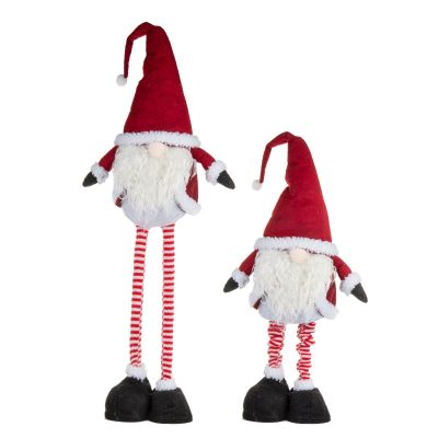 10. CHRISTMAS GNOME ON TELESCOPES 25x15x60-75CM