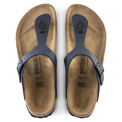 7. Birkenstock women's flip-flops GIZEH BS 0143623 BLUE (narrow width)
