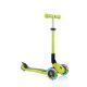 13. 3-wheel scooter Globber Foldable Lights Lime Green Jr 437-106