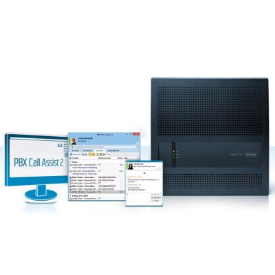 2. Auerswald COMpact 5200 control unit, wired, 230 V, 50 Hz, 1.6 kg, 334 x 94.5 x 331 mm, CE