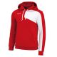 2. ERREA Malik Hoodie Size XL Red/White