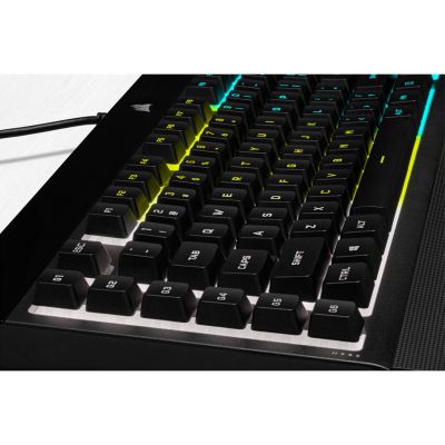 5. Corsair K55 RGB PRO Gaming Keyboard USB QWERTZ German Black