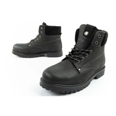 8. Wrangler Arch Fur men's boots, Chelsea boots, elegant, insulated, black