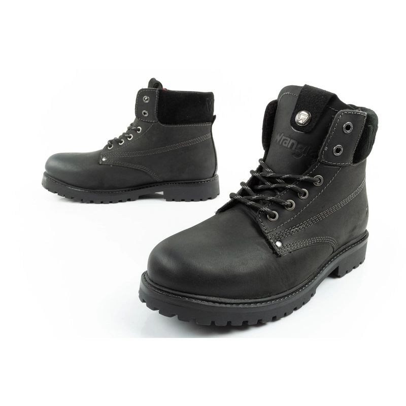 8. Wrangler Arch Fur men's boots, Chelsea boots, elegant, insulated, black