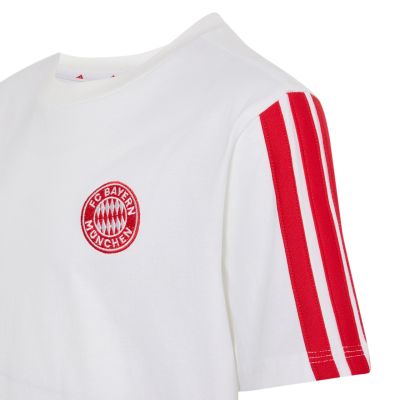 3. adidas FC Bayern Munich kids' jersey white and red KG2591
