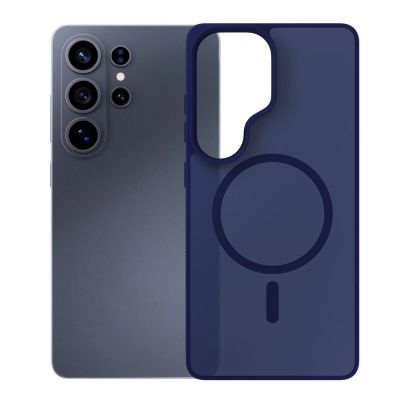 15. Samsung Galaxy S26 Ultra - 3mk Smoke MagCase Blue