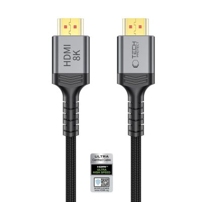 4. Tech-Protect UltraBoost HDMI 2.1 4K 120HZ / 8K 60HZ cable 200 cm - black