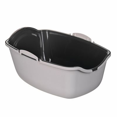 12. ROTHO Bailey Black and White - cat litter box