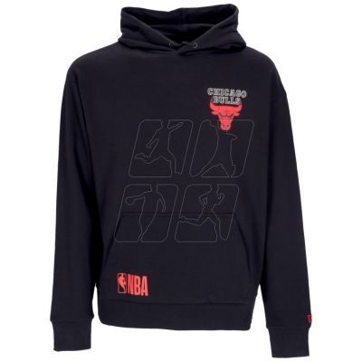 New Era NBA Chicago Bulls Team Logo Hoodie M 60284623