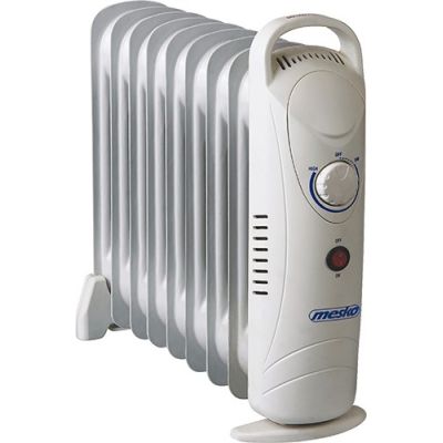 5. MESKO MS 7805 Oil-Filled Radiator with 9 Fins (1000 W; 9; White)