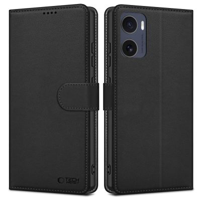 Tech-Protect Wallet Case for Motorola Moto G05 / E15 - Matte Black