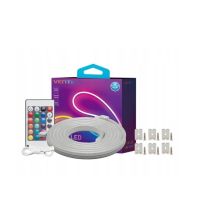 Vention Silicone Neon LED Strip with IR Remote and DC 12V Power Supply 5m