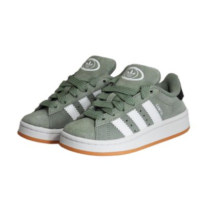 4. Adidas Campus 00s Silver Green/Cloud White Children's Sports Shoes - JP5509