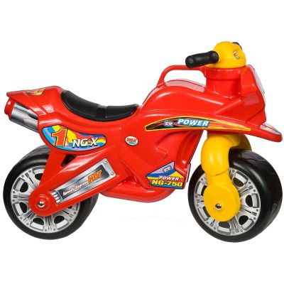 6. Riding toy SPEED ENERO 68x29x49/32cm YELLOW RED
