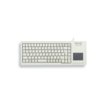 CHERRY XS Touchpad Keyboard Universal USB QWERTZ German Gray