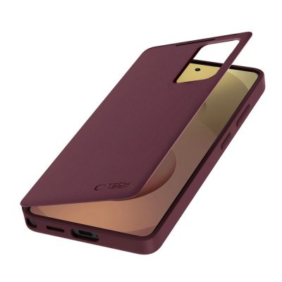 3. Tech-Protect Smart Wallet Case for Samsung Galaxy S26 Ultra - Burgundy