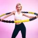 5. Wozinsky WHH-110 Hula Hoop Massager with Knots - Blue and Yellow