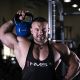 39. Kettlebell cast iron Blue HMS KNV16 16kg