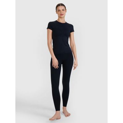 3. Women's quick-drying yoga and pilates t-shirt 4F 4FWSS25TFTSF1270-20S