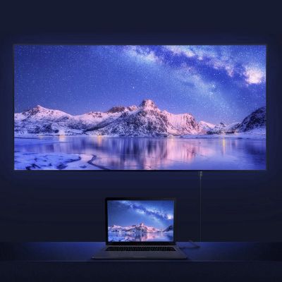 8. Baseus Cafule HDMI / HDMI 2.0 4K 60 Hz 3D 18 Gbps cable 3 m - black