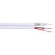 CCTV CABLE PFM941I-RG59N/21-100-WHITE RG59 + 2 x 0.75 mm2 DAHUA