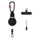Tech-Protect ATH04 UrbanLoop Lanyard - Black and Orange