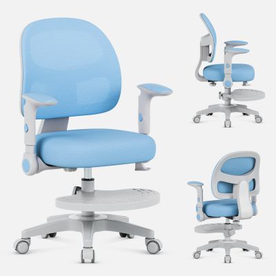 15. Junior 5.0 Blue Swivel Chair