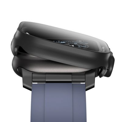 9. AmazingThing Radix Glass Screen Protector with Case for Apple Watch UItra 3 49mm - Black