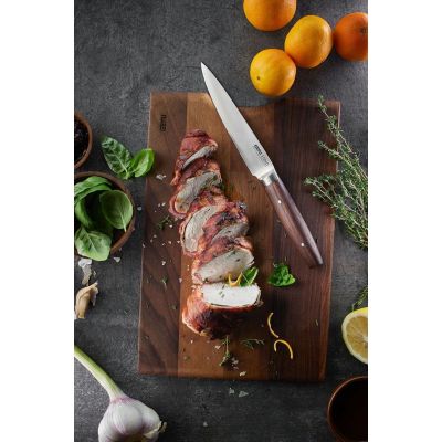 5. GEFU ENNO Rectangular Wood Cutting Board Walnut, Wood