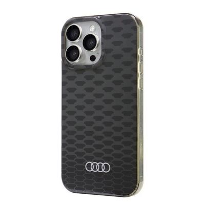 3. Audi IML Stitching Pattern MagSafe iPhone 16 Pro Max 6.9" black/black hardcase AU-IMLMIP16PM-Q5/D3-BK