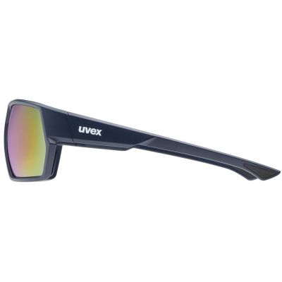 Uvex Sportstyle 238 Cycling Glasses – deep space matt/mir.red