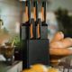 4. Fiskars Functional Form 6-piece Knife Block with Holes