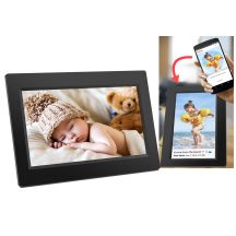 Denver PFF-1015B Digital Photo Frame Black 25.6 cm (10.1") Touchscreen Wi-Fi