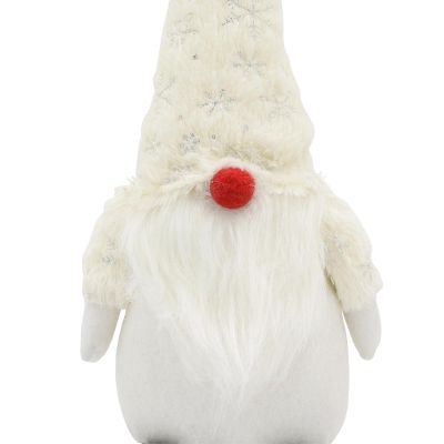 10. DECORATIVE gnome dwarf white 45cm