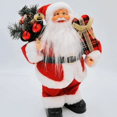 11. Decorative Dancing and Singing Santa Claus 28 cm MICA
