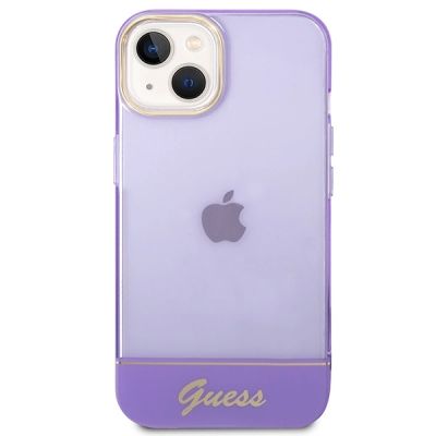 3. Guess GUHCP14MHGCOU iPhone 14 Plus 6.7 "violet / purple hardcase Translucent