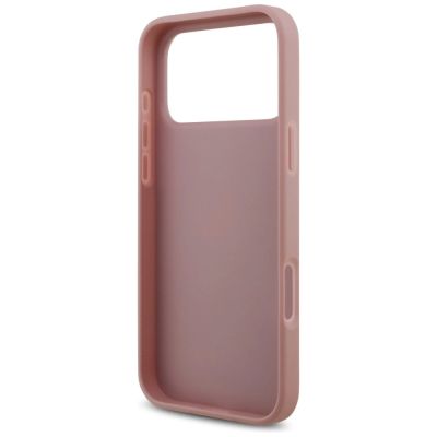 7. Guess Fixed Glitter Big 4G Case for iPhone 18 Pro Max / 17 Pro Max - Pink