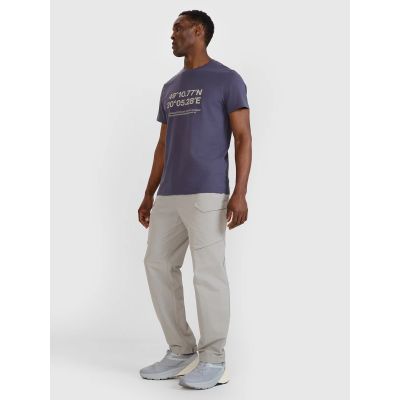 Men's casual trousers 4F 4FWSS25TTROM0998-26S