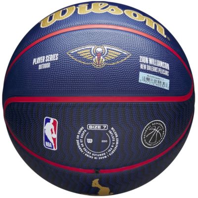 5. Wilson NBA Player Icon Zion Williamson Outdoor Ball WZ4008601XB7