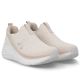 4. Beige Rieker W4100-60 slip-on sneakers
