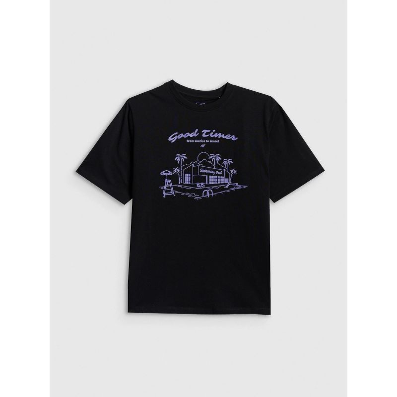5. Boy's cotton T-shirt 4F 4FJRSS26TTSHM3907-20S