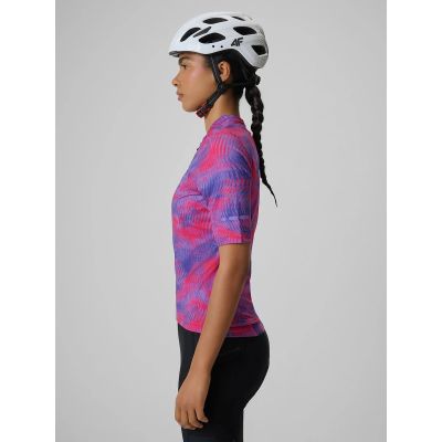 4. Women's cycling jersey with UPF50+ filter 4F 4FRSS26TFTSF2453-53A