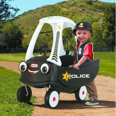 2. Little Tikes Tikes Patrol Police Car Ride-on Car