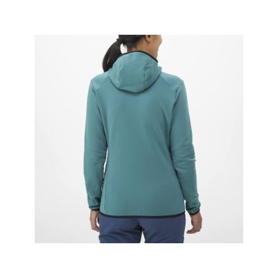 5. MILLET W Seneca Fleece Hoodie Jacket Green